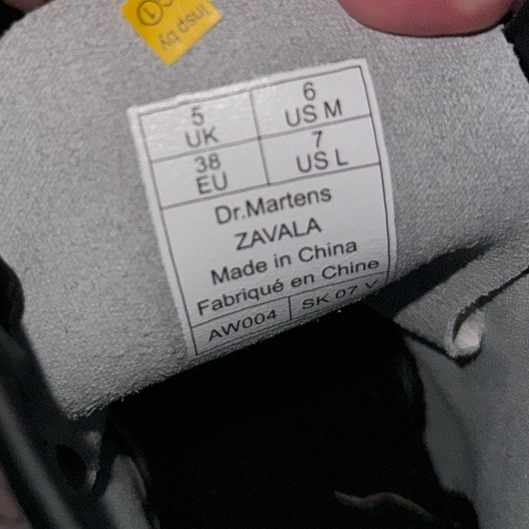 Womens Dr. Martens 1460 8-Eye Boot - White - Picture 5 of 5